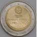 Монета Португалия 2 евро 2008 Декларация Прав Человека UNC арт. С02275
