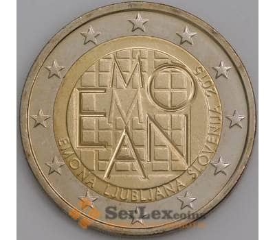 Монета Словения 2 евро 2015 Римские Поселения UNC арт. С02279