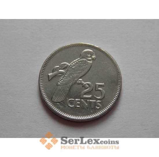 Сейшельские острова 25 центов 1982-2012 UNC КМ49 арт. С02310