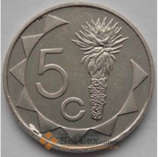 Намибия 5 центов 1993-2012 UNC КМ1 арт. С02316