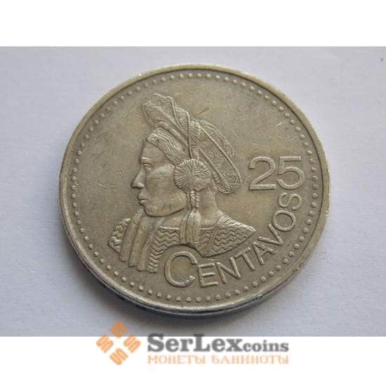 Гватемала 25 сентаво 1977-2012 КМ278 арт. С02337