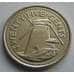 Монета Барбадос 25 центов 1973-2011 XF-aUNC КМ13 арт. С02340