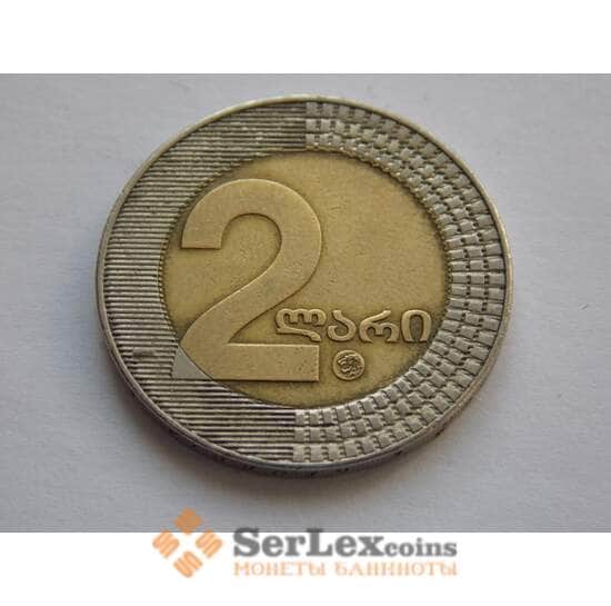 Грузия 2 Лари 2006 VF КМ94 арт. С02345