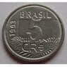 Бразилия 5 крузейро 1993-94 КМ627 арт. С02404