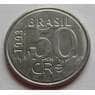 Бразилия 50 крузейро 1993-94 КМ629 арт. С02405
