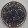 Бразилия 100 крузейро 1992-93 КМ623 арт. С02410