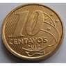 Бразилия 10 сентаво 1998-2015 КМ649.2 арт. С02412