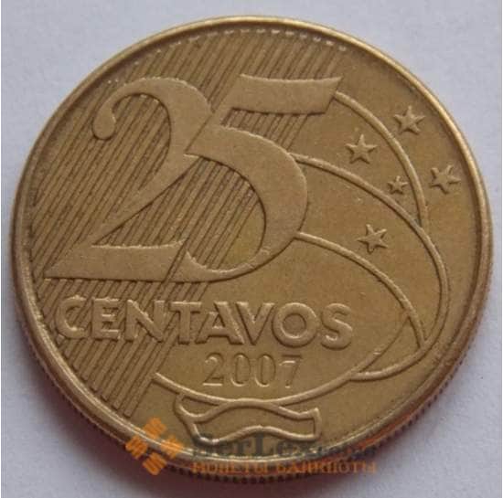 Бразилия 25 сентаво 1998-2015 КМ650 арт. С02413