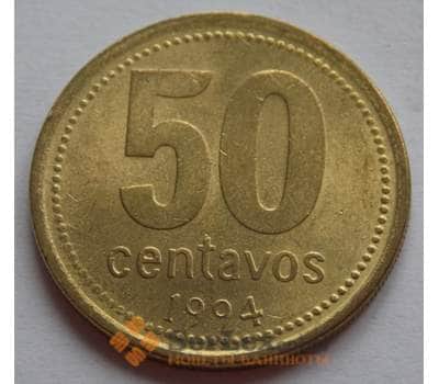 Монета Аргентина 50 сентаво 1992-2010 КМ111 арт. С02426
