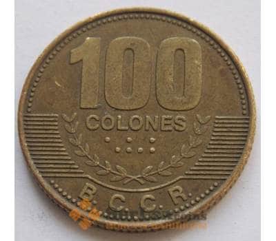 Монета Коста-Рика 100 колонов 2000-2007 КМ240а арт. С02440