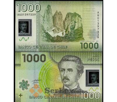 Банкнота Чили 1000 песо 2010 UNC арт. В00587