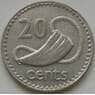 Фиджи 20 центов 1990-2006 КМ53а VF арт. С02945