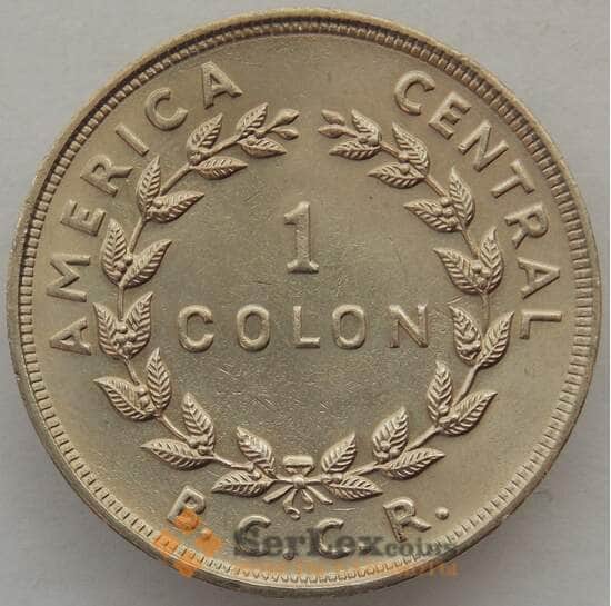 Коста-Рика 1 колон 1978 КМ186.2 UNC (J05.19) арт. 15677