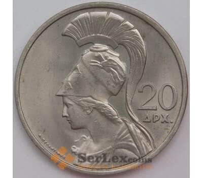 Банкнота Греция 20 драхм 1973 КМ112 UNC  арт. 39386