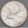 Канада 25 центов 1963 КМ62 aUNC арт. 21950