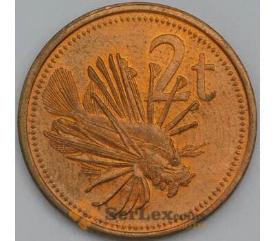 Монета Папуа- Новая Гвинея 2 тойя 1987 КМ2 aUNC арт. 38645