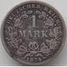 Германия 1 марка 1874 F КМ7 VF арт. 12151