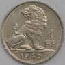 Бельгия монета 1 франк 1940 КМ120 aUNC Belgie - Belgique арт. 42853