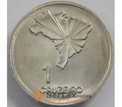 Монета Бразилия 1 крузейро 1972 КМ582 UNC Декларация о независимости (J05.19) арт. 15766