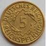 Германия 5 пфеннигов 1936 А КМ39 XF (J05.19) арт. 15036