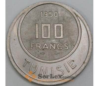 Тунис 100 франков 1950 КМ276 aUNC арт. 55200