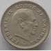 Монета Дания 1 крона 1966 КМ851 AU (J05.19) арт. 15249