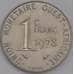 Монета Западная Африка 1 франк 1978 КМ8 UNC арт. 38821