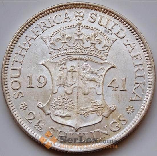 Южная Африка ЮАР 2 1/2 шиллинга 1941 КМ30 UNC арт. 8270