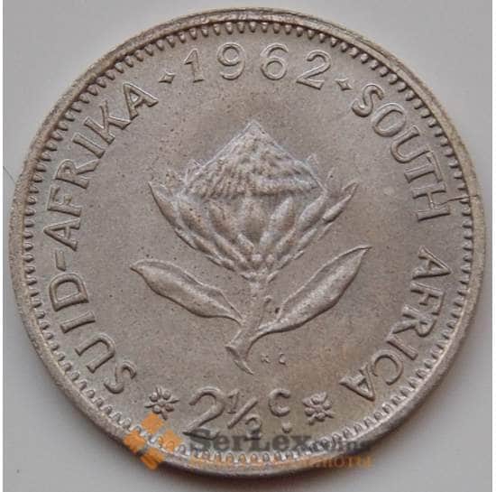 Южная Африка ЮАР 2 1/2 цента 1962 КМ58 Proof арт. 8254