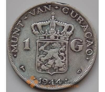 Монета Кюрасао 1 гульден 1944 КМ45 VF- арт. 8260