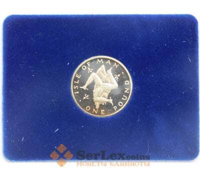 Монета Мэн Остров 1 фунт 1978 BB КМ44 Proof арт. 39710