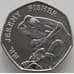 Монета Великобритания 50 пенсов 2017 Джереми Фишер (жаба) aUNC арт. 12351