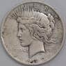 США монета 1 доллар 1922 КМ150 F Peace арт. 43085