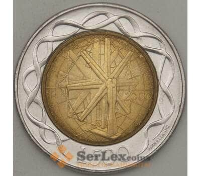 Монета Сан-Марино 500 лир 2000 UNC (n17.19) арт. 21357