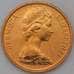 Монета Бермуды 1 цент 1970 КМ15 BU арт. 23976