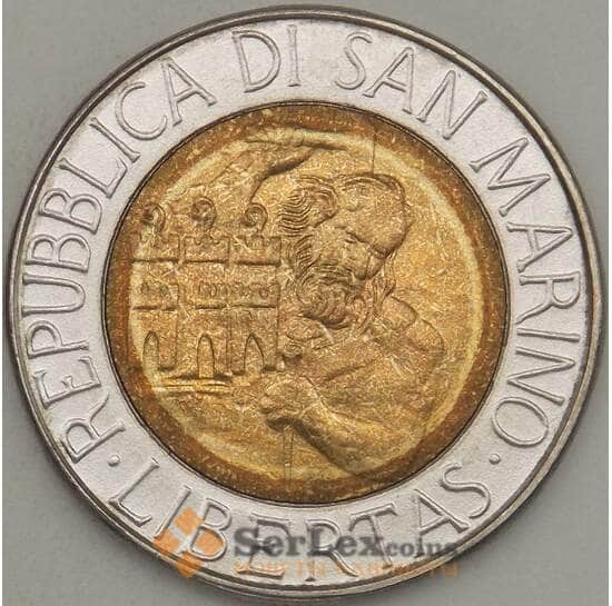 Сан-Марино 500 лир 1994 UNC (n17.19) арт. 21362