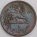 Эфиопия монета 1 сантим 1944 КМ32 ХF арт. 46426
