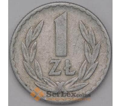 Монета Польша 1 злотых 1949 Y45а арт. 36908
