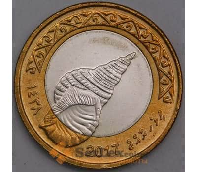 Монета Мальдивы 2 руфии 2017 UNC арт. 7325