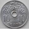 Греция 10 лепта 1969 КМ78 UNC арт. 12236