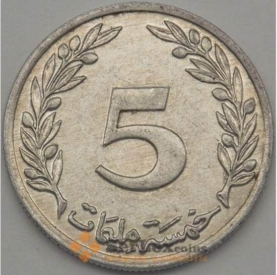 Тунис 5 миллимов 1997 КМ348 aUNC (J05.19) арт. 18699