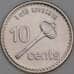Фиджи 10 центов 2012 КМ333 UNC арт. 54820