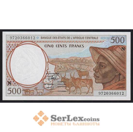Экваториальная Гвинея 500 франков 1997 Р501Nd UNC арт. 52177