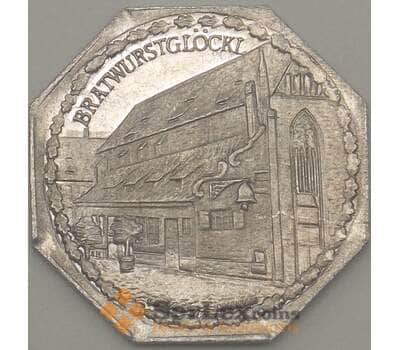 Германия Нюрнберг 20 пфеннигов 1921 Proof BRATWURSTGLOCKL (j05.19) арт. 19945