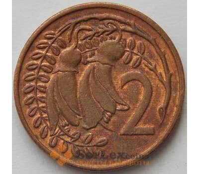 Монета Новая Зеландия 2 цента 1987 КМ59 XF (J05.19) арт. 17253