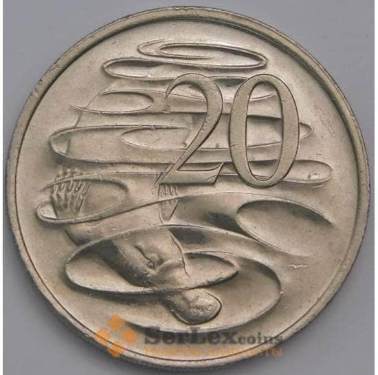 Австралия 20 центов 1976 КМ66 aUNC арт. 40116