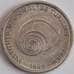 Монета Куба 5 сентаво 1989 КМ412.3 AU Интурист Intur не магнитная (J05.19) арт. 17883