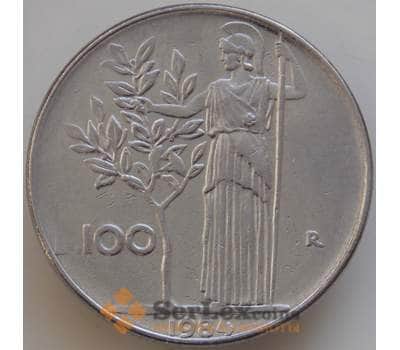Монета Италия 100 лир 1984 KM96.1 XF арт. 14437