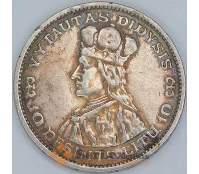 Монета Литва 10 лит 1936 КМ83 VF арт. 27068