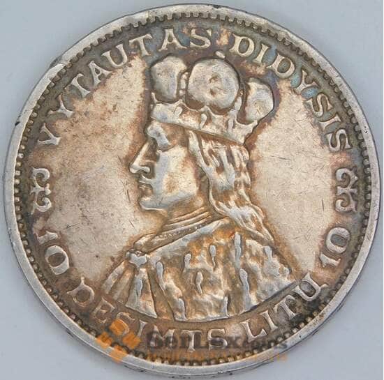 Литва 10 лит 1936 КМ83 VF арт. 27068